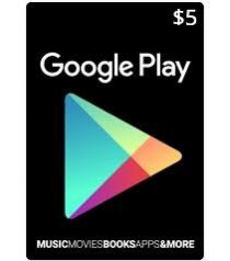Google Play Gift Card US 5$