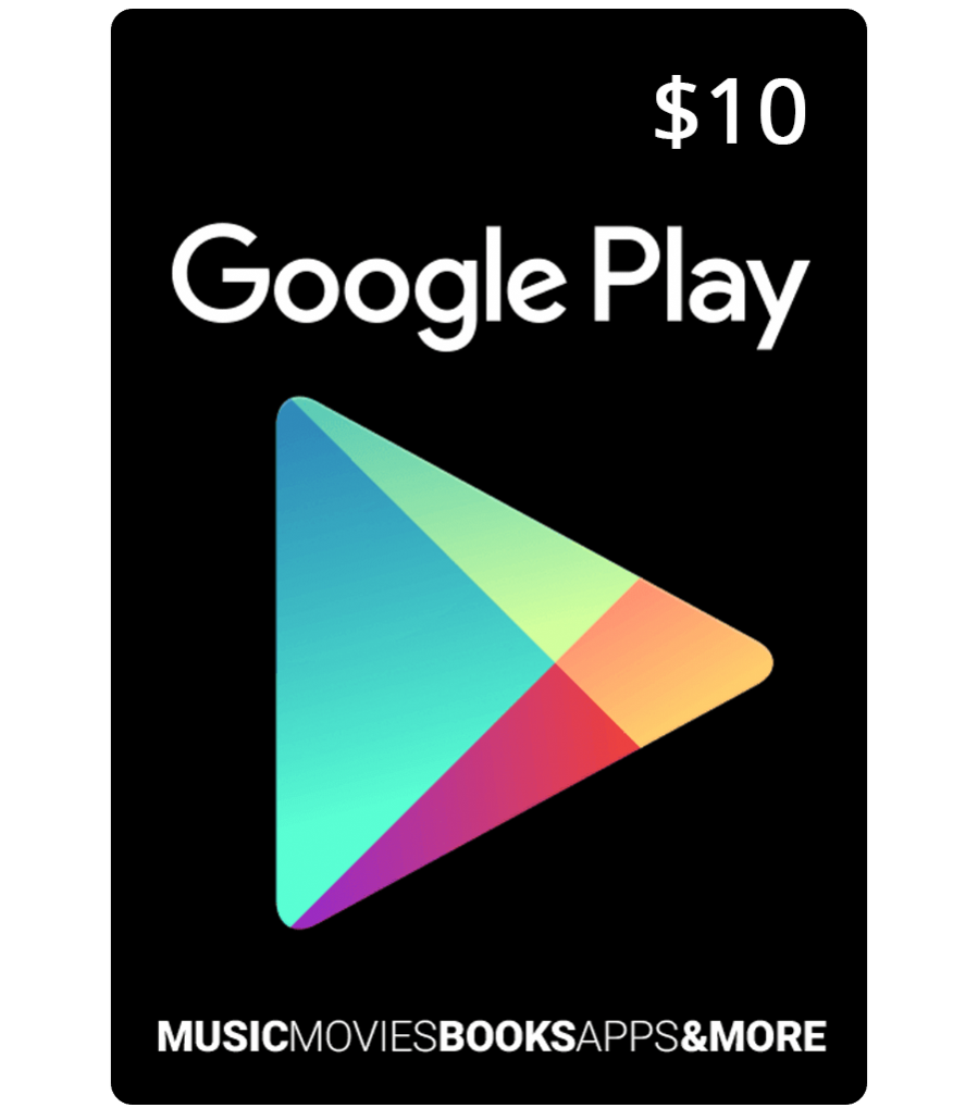 Google Play Gift Card US 10$