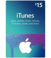Itunes Gift Card US 15$