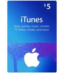 Itunes Gift Card US 5$